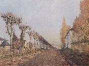 Alfred Sisley Chemin de la Machine Louveciennes, oil painting